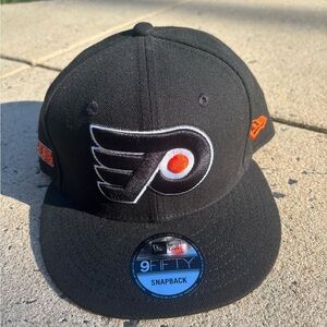 New Era Philadelphia Flyers Black Snapback